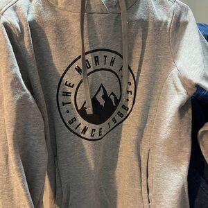 The North Face Light Gray Fleece Jacket